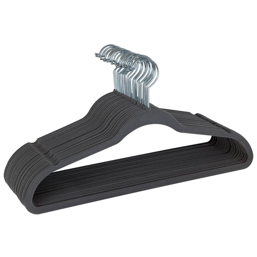 Gray Velvet Hangers 25-Pack