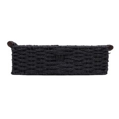 Handwoven Paper Rope Storage Basket For Bathroom Decor Premium AP9