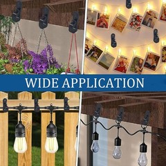 32Pcs Black Down Wall Clips for Wire Shelving – Heavy Duty Plastic Loop Brack…