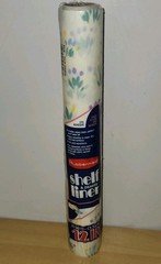 Vtg 1986 #5318 Rubbermaid Tulip Garden Floral Shelf Drawer Liner 12″ W 10 SQ FT
