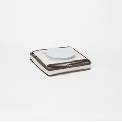 China Salad Plate Storage Box Windowed Panel Stackable Foldable Lid Handle