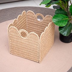 Storage Basket Tissue Toilet Basket DIY Organizer for Household Outdoor Home