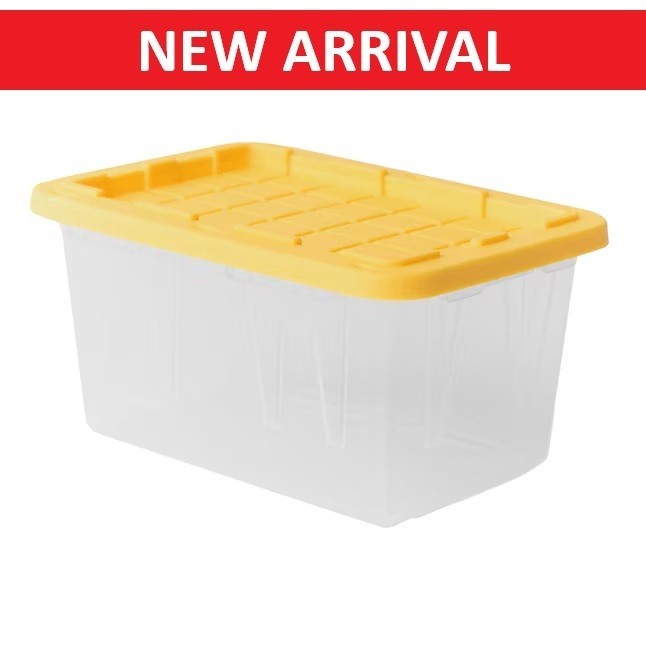 Teeny Commander MINI Clear Stackable Tote 0.38QRT with Standard Snap Lid – NEW