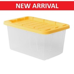 Teeny Commander MINI Clear Stackable Tote 0.38QRT with Standard Snap Lid – NEW