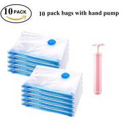 Storage Bags for Clothes Pillows Blanket More Space Save Compression Seal