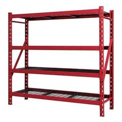 Member’s Mark 4 Shelf Industrial Storage Rack, 77″ W x 24″ D x 72″ H