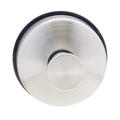 2 Pcs No-Drill Shower Suction Hooks, Stainless Steel Towel Holders