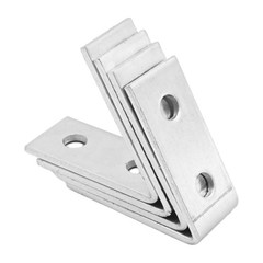 Inside Angle Bracket 4 Holes 60 Degree For 1/2 Bolt 3.6 Strut Channel 4 PCS