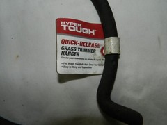 Hyper Tough Quick Release Grass Trimmer Hanger Snap Rail Hook Wallmount Home