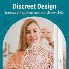 Holiday Joy – World’S Strongest All Purpose 1 3/4 Inch Suction Cups With Hooks –