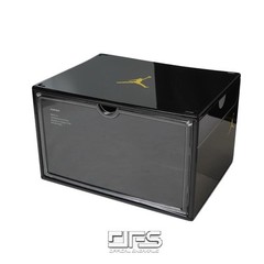 NIKE JORDAN AIR Black Plastic Shoe Box One Piece SNEAKER CASE ASIA EXCLUSIVE