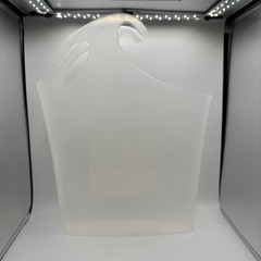 Set of 4 Rubbermaid Wrap n Craft Gift Bag Totes Clear Stackable Hanging 2003 USA