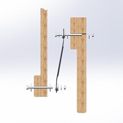 Glider Bearing Arm Bracket Hardware Rocker Parts 9 Inch Overall Length 7-1/2 …