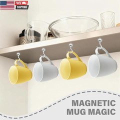 8 Pack Magnetic Hooks for Cruise Cabins 25 LB Magnets Heavy Duty Magnet Hooks fo