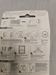 2 Pack 3M Command Universal Picture Hangers 5lb Damage Free Hanging Strips New