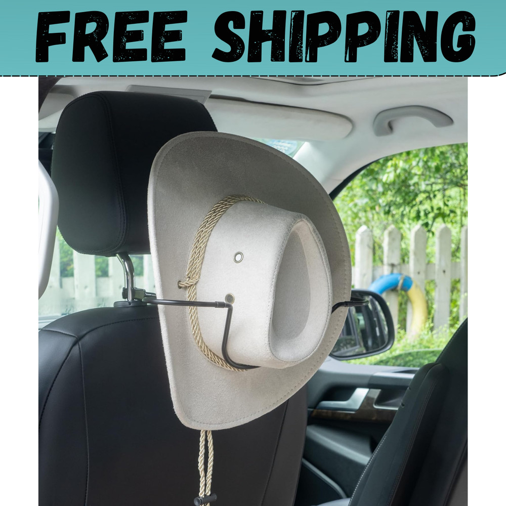 Cowboy Hat Holder for Truck Suv Car – Car Hat Holder for Truck to Main…