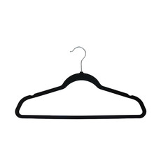 Berkley Jensen Anti-slip Velvet Hangers, Heavy Duty, Swivel Hook, 50 Pack NEW!