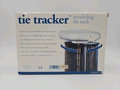 Perfect Solutions Tie Tracker Revolving Tie Rack Carousel Rotates Up To 30 Ties