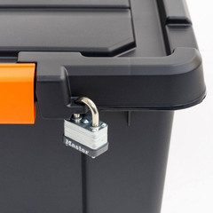 5 Gal. Heavy-Duty Stackable Storage Tote (Set of 4)