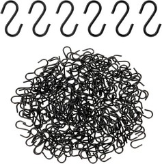 100 Pcs Small S Hooks – 1/2 Inch Mini S Shaped Hooks for DIY Crafts, Hanging …