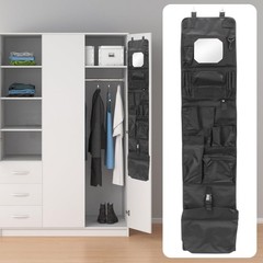 Police Style Hanging Closet, 52 x 11 Inches Shelf Hanging Work Locker Organiz…