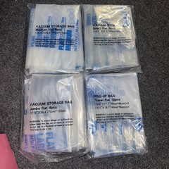 HiBag Vacuum Storage Bags 26 Pack 4 Jumbo 6 Medium 10 Travel Flat 6 Small