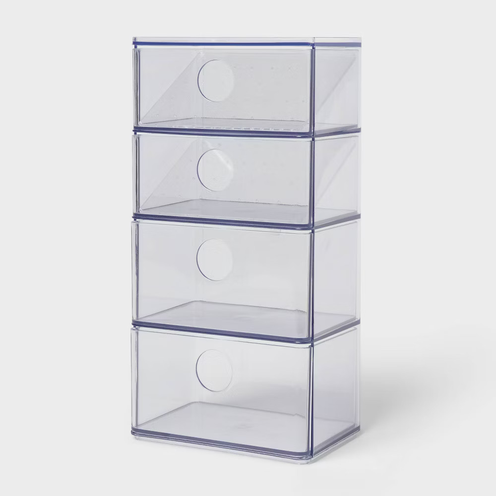 Acrylic Accessory Organizer with Drawer – Brightroom