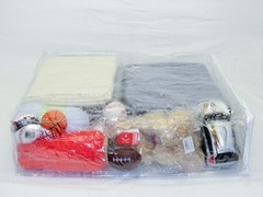 5-Pack Large 20″ x 23″ x 6″ Vinyl Plastic Zippered Storage Bags Clear 11.9 Gal