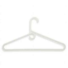 Home Plastic Hangers For Clothes Closet Organizer Shirts Pants (Pack of 9) USA
