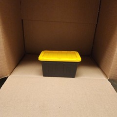 Lowe’s Teeny Tote Plastic Mini Storage with Lid