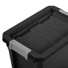 Sterilite Small Stackable Storage Bin, 7.5 Gallon Durable Plastic Storage Tote w