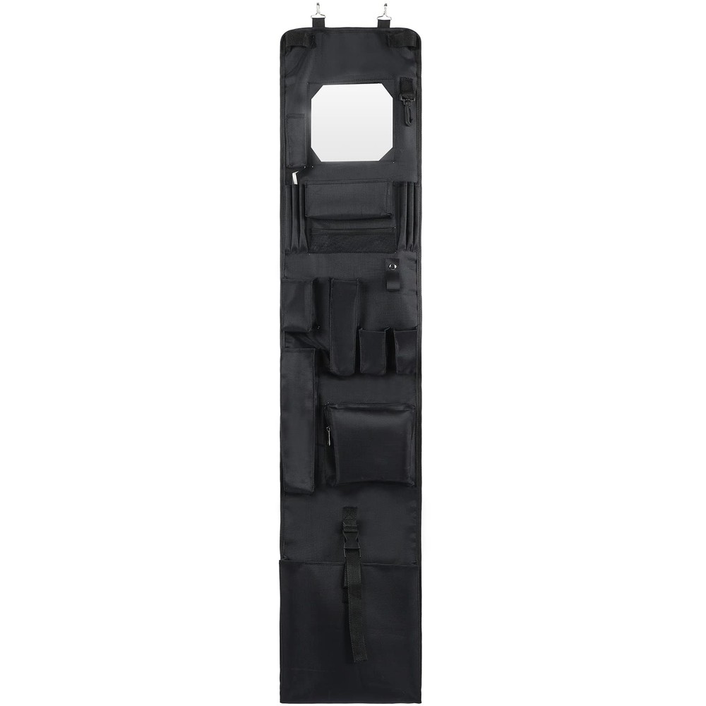 Police Style Hanging Closet 52 x 11 Inches Door Organizer Locker Shelf Hangin…