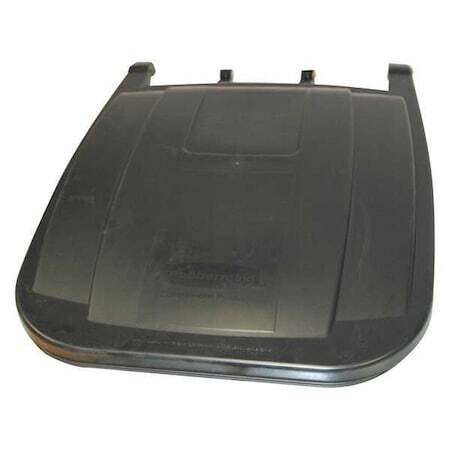 Rubbermaid Commercial Grfg9w27l2bla Rollout Lid, Handle, Fits Fg9w2700blue,