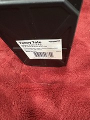 Lowe’s Teeny Tote Storage Container 4.8 x 3.3 x 2.4 Black Yellow .38 quart viral