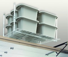 Overhead adjustable Garage Storage Rack,Heavy Duty Steel Garage Storage Syste…