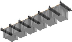 Ultrawall Overhead Garage Storage Racks for Bins, Ceiling Storage Rack Garage Ha