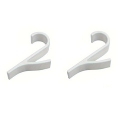 2pcs Radiator Hooks: Multi-Purpose ABS Hangers for Towels, Coats & Scarves – NEW