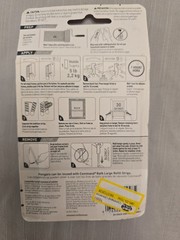 2 Pack 3M Command Universal Picture Hangers 5lb Damage Free Hanging Strips New