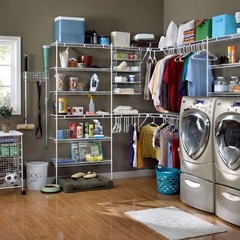 Wire Shelf ClosetMaid 6ft x 12in Ventilated with Rod Vinyl Coated Closet Storage