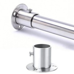 Closet Rod, 1-1/4″ Dia 32mm, One Piece Design 304 Stainless Steel Heavy Duty …
