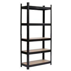 Rack Shelf Garage Steel Metal Storage 5 Level Adjustable Shelf