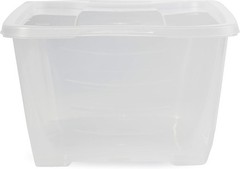 10-Pack Plastic Storage Box, Stackable Shoe Organizer Tote Containers, 6 Lite…