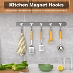 20Pack Magnetic Hooks 30Lbs+ Swivel Swing Magnet Hooks Heavy Duty Strong Magnets