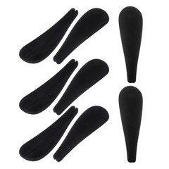 8Pcs Universal Fit Velvet Shoulder Protector Pads for Clothing Hanger Support