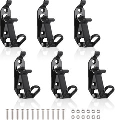 6Pcs Shovel Mount for Roof Rack, Heavy Duty Shovel Holder for Truck, Metal