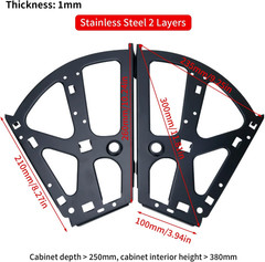 Shoe Cabinet Hinge, 2 Layers Shoe Cabinet Flip Frame Shoe Rack Hinges Flip Drawe