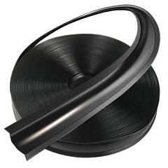 RV Trim Molding Insert 1″ – Vinyl 50’ Black – 50ft, black