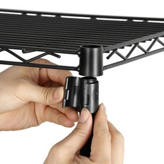2x 4-Tier Heavy Duty Storage Shelves Garage Shelf Metal Shelving Organization