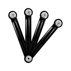 Glider Bearing Arm Bracket Hardware Rocker Parts 9 Inch Overall Length 7-1/2 …