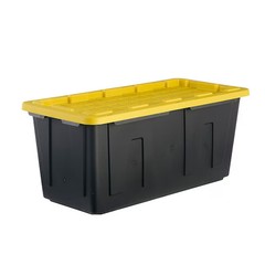 Commander X-large 50 -Gallons ( 200 -Quarts ) Black and Yellow Heavy Duty Stack